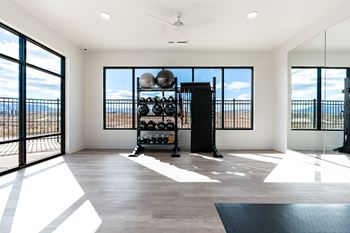 Spacious gym